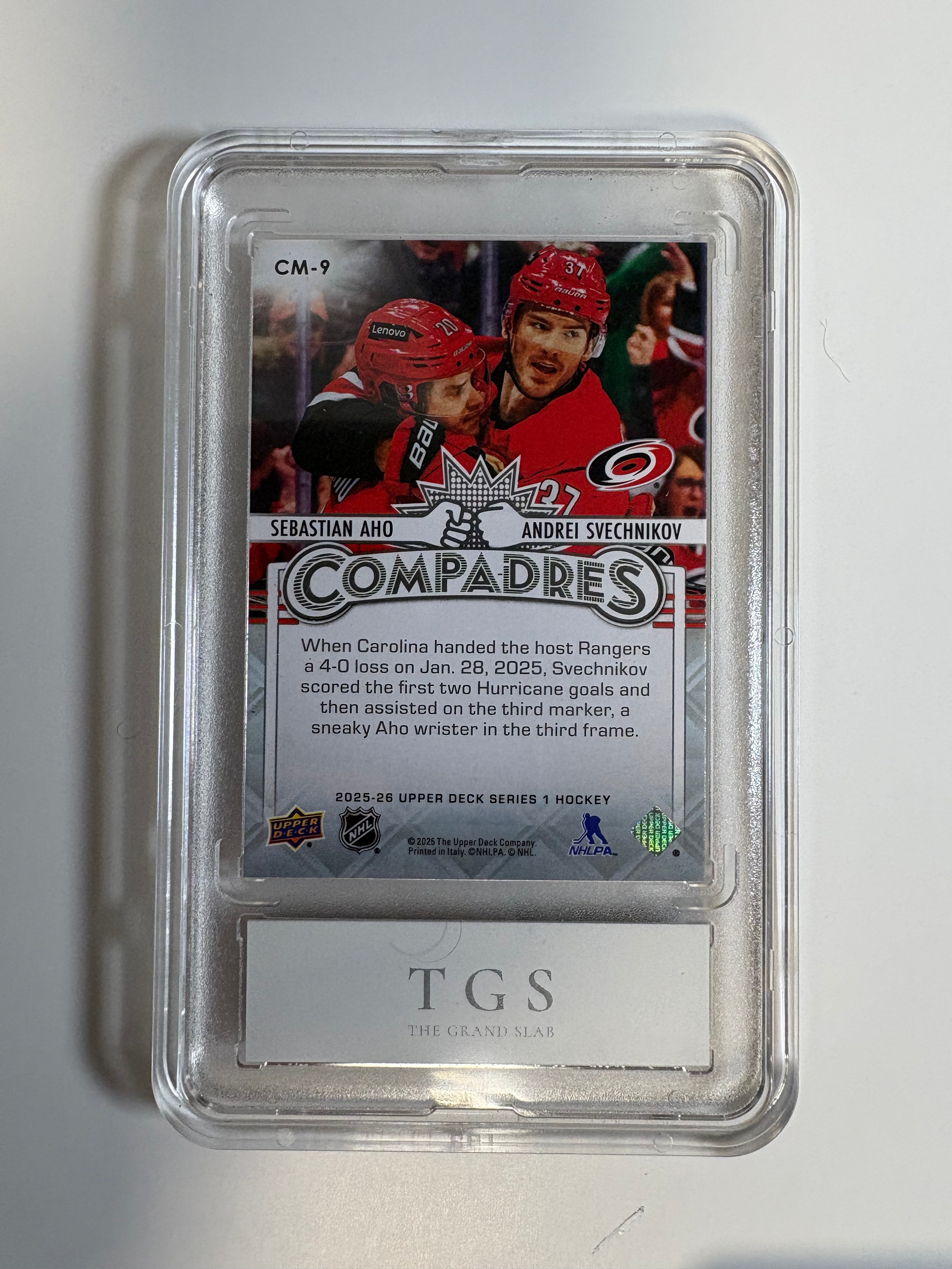 The Grand Slab — Trading Card Display Slab (Museum Label Included)